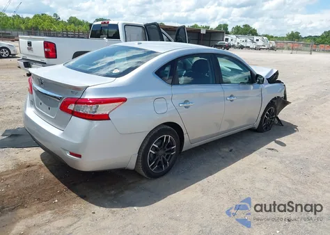 2015 Nissan Sentra Sv from USA, damaged, VIN 3N1AB7AP1FY283769